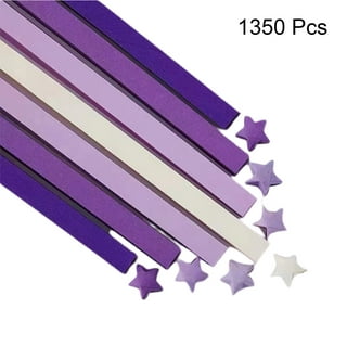 URROMA Star Paper Strips, Star Paper Strips Paper Stars for Crafts Folding  Paper Stars (Mixed Color, Style 5)