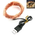thumbnail image 1 of Leadrop 2/5/10m Waterproof Copper Wire 5V USB LED Fairy String Light Wedding Party Decor, 1 of 8