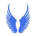 thumbnail image 1 of Leadrop 2Pcs Car Sticker Reflective Waterproof Decorative Universal Creative Angel Wing Car Auto Body Sticker Decal Vehicle Supplies, 1 of 11