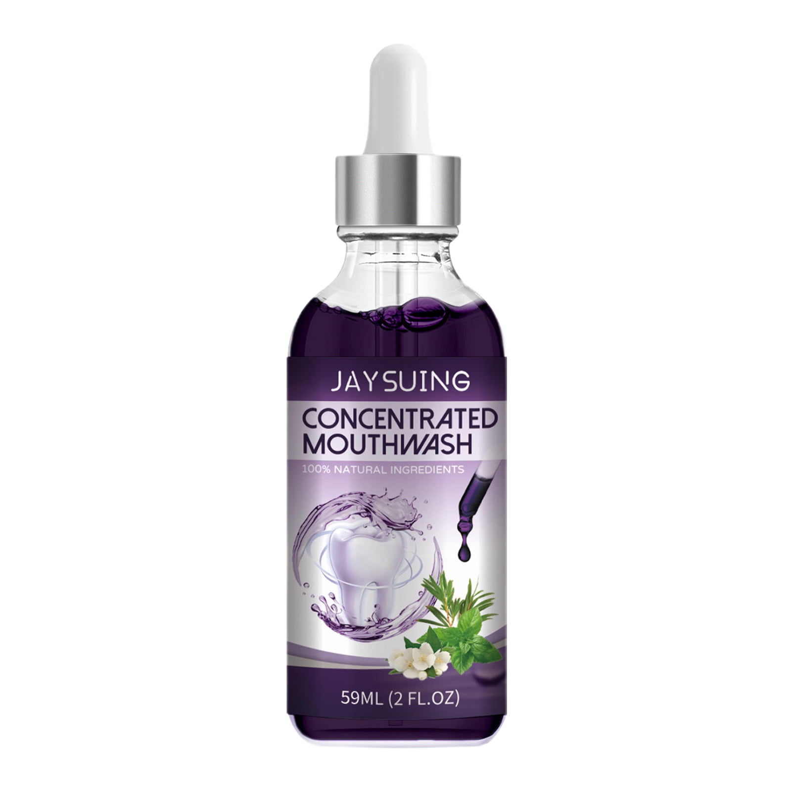 Leadrop 59ml Mouthwash Natural Ingredients Stain Remover Reduce Bad