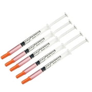 Leadrop 5Pcs HY530PI Thermal Paste Safe Quick Cooling Pink 2.5W/M-K 0.5g Computer Cooling Thermal Compound for CPU