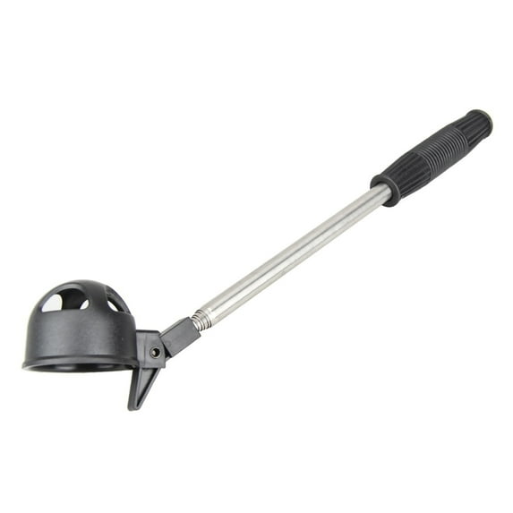 Leadrop Ball Retriever Telescopic Design Comfortable Grip Stainless Steel Practical Golf Ball Picker for New Golfer