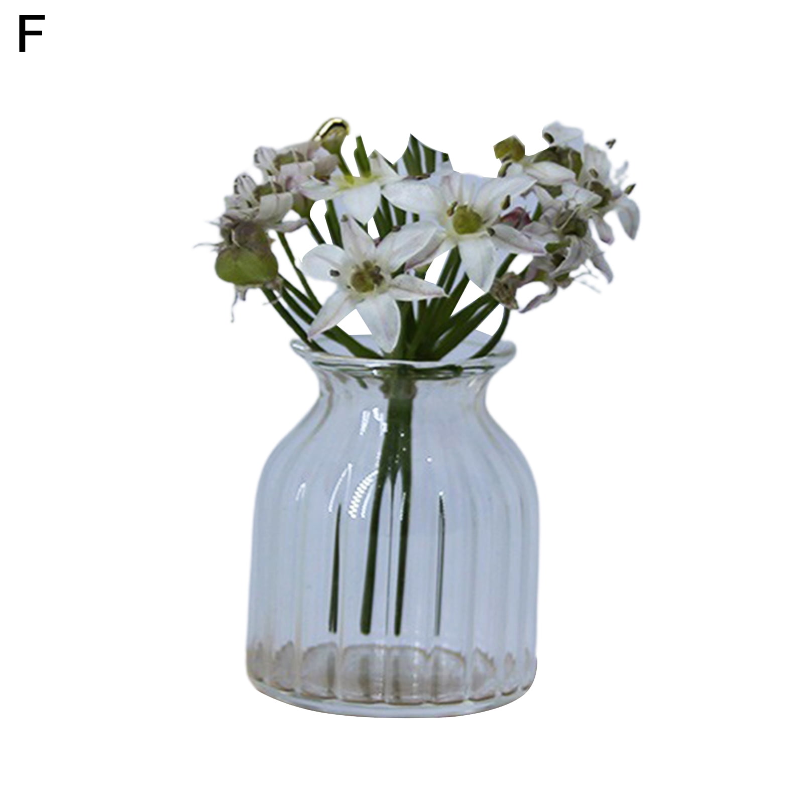 Leadrop Dollhouse Vase Simulation Scenery Accessory Glass Vase Model