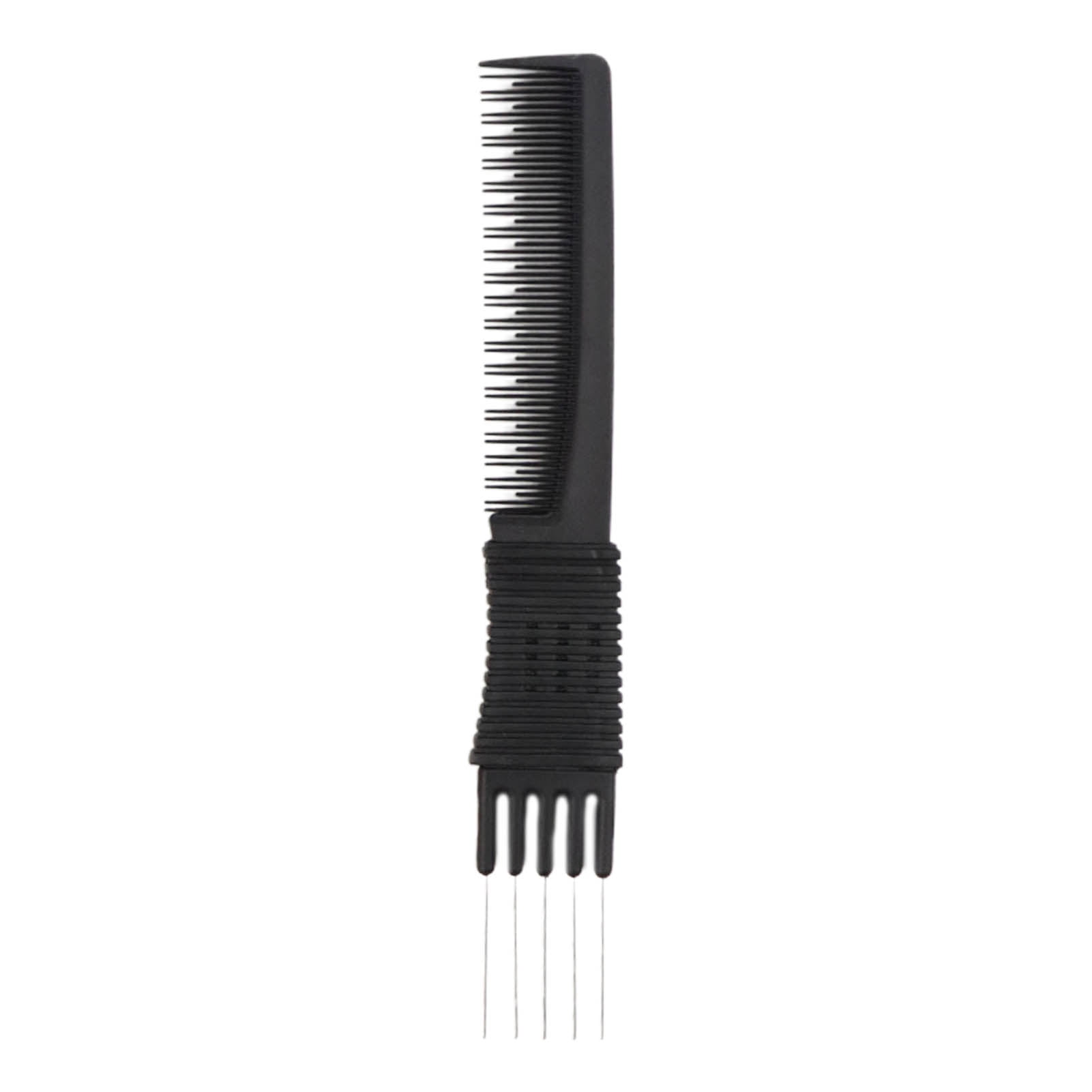 Leadrop Hair Comb Double Side Steel Comb Teeth Professional Men Oil