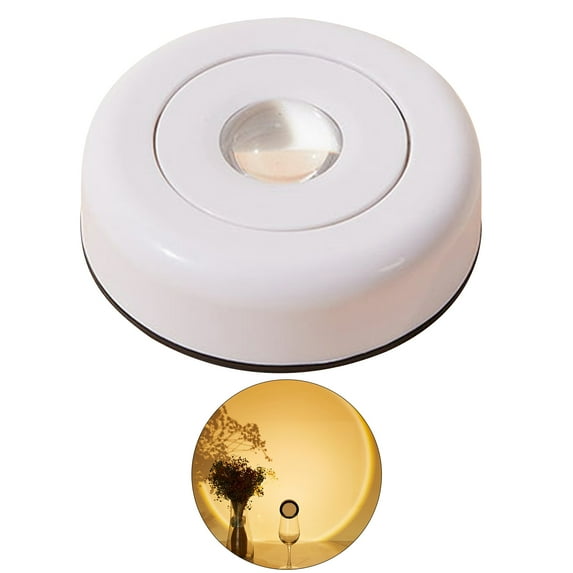 Leadrop LED Light Brightness Adjustable Compact ABS Dual Mode Cabinet Light LED Sunset Projection Lamp Home Supplies