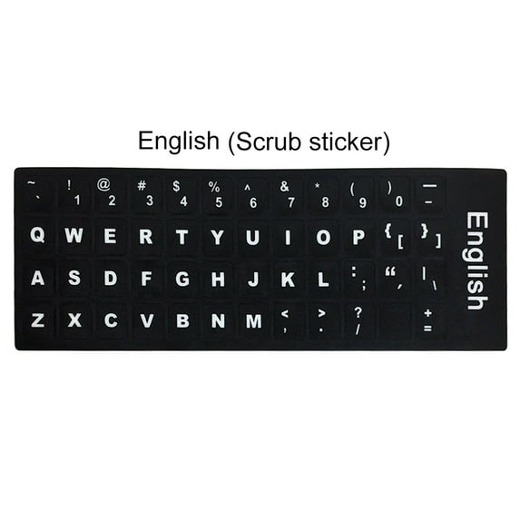 Leadrop Russian Spanish English French Letters PC Laptop Computer Keyboard Stickers