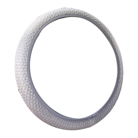 Leadrop Steering Wheel Cushion Microfiber Perfect Decor Elastic Universal 38CM Car Steering Wheel Cover for Automobile