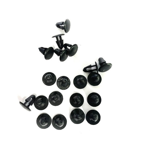 Leadwolf Buckle , Fender Liner Splash Shield Wheelhouse Liner Retainer Clips Rivet 20 pieces per set