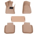 thumbnail image 1 of Leadwolf Car Floor Mats for MINI for Paceman All Weather Protection, Faux Leather Car Carpet Beige 5PCS, 1 of 6