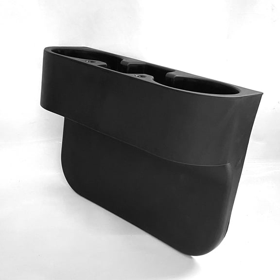 Leadwolf Cup Holder Portable Multifunction Vehicle Seat Cup Cell Phone Drinks Holder Box Car Interior Organizer Black