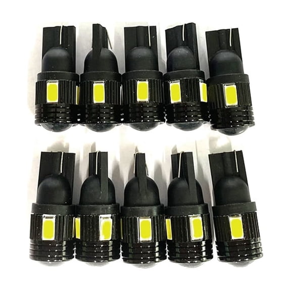 Leadwolf LED Bulbs Ice Blue 10-Pack, Super Bright 12 Volt LED Replacement for RV Camper Trailer Boat Trunk Interior Dome Map License Plate Lights, Backup Reverse Lights