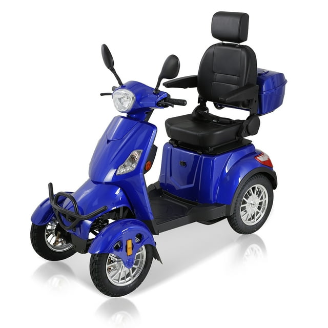 Leadzm 4 Wheel for Mobility Scooters 500lbs Capacity Electric Powered