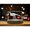 thumbnail image 1 of Leaellynasaura Dinosaur 3D Engraved Crystal 3D Engraved Crystal Keepsake/Gift/Decor/Collectible/Souvenir, 1 of 6