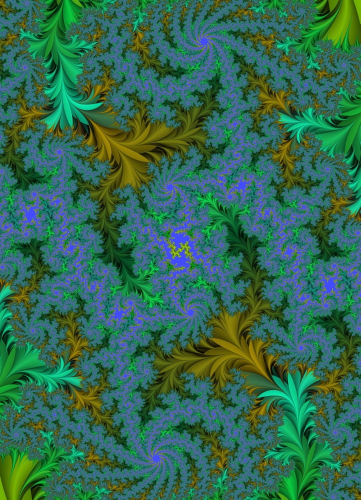 Leaf Abstract Canvas Art - Paul Sale Design Pics (14 x 19)