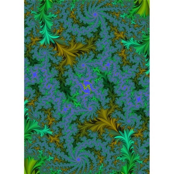 Leaf Abstract Poster Print by Paul Sale - 14 x 19