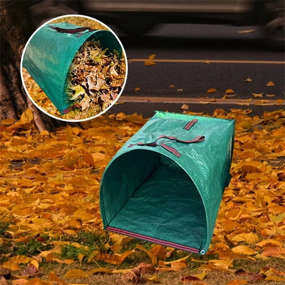 Leaf Bag Holder for Lawn Leaf Collector - Durable Stand for Leaf Bags & Compatible with Lawn Leaf Sweeper for Easy Outdoor Leaf Collection (M)