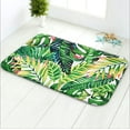 thumbnail image 1 of Leaf Bathroom Rugs,Green Leaves Bathroom Mat, Non Slip Ultra Soft and Water Absorbent Bathroom mats, Memory Foam Bathroom Rug, 24 x 16 Inches, Machine Washable Quick Dry, 1 of 6