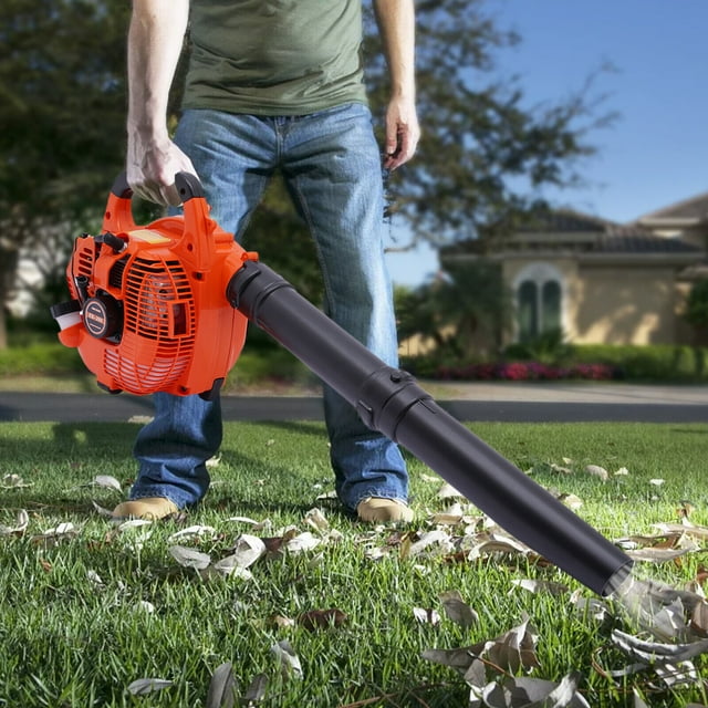 Handy 25.4CC 2-Stroke Gas Powered Leaf Blower, Commercial Lawn Yard ...