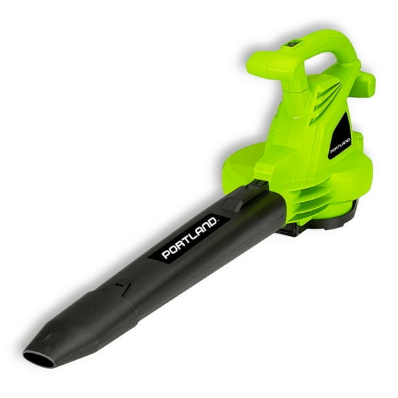 Leaf Blower 3-in-1 Electric Lightweight Corded Vacuum Mulcher 230MPH/12 Amp/2 Speed Blower_Green