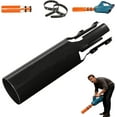 thumbnail image 1 of Leaf Blower Air Booster, Air Flow Booster for Blower, Turbo Nozzle Extension Boosts Speed & Power for Yard, Lawn, and Driveway Cleanup Fits 2–4 Inch Nozzles(1pcs,Black), 1 of 7