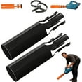 thumbnail image 1 of Leaf Blower Air Booster, Air Flow Booster for Blower, Turbo Nozzle Extension Boosts Speed & Power for Yard, Lawn, and Driveway Cleanup Fits 2–4 Inch Nozzles(2pcs,Black), 1 of 7