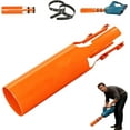 thumbnail image 1 of Leaf Blower Air Booster, Air Flow Booster for Blower, Universal Cordless High-Flow Air Booster Attachment,Turbo Nozzle Extension Boosts Speed for Yard, Lawn Cleanup,Fits 2–4 Inch Nozzles(1pcs,Orange), 1 of 7