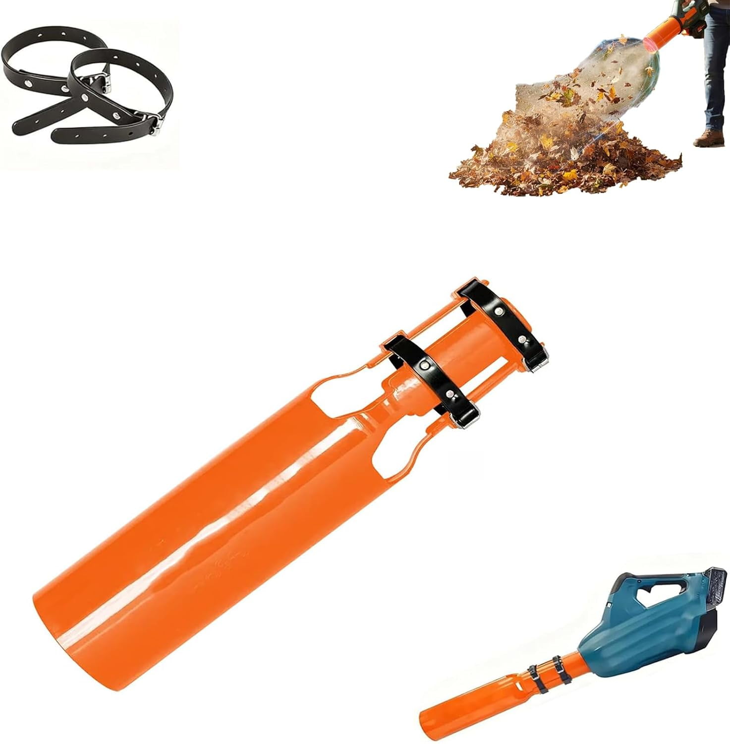 Leaf Blower Air Booster Extension, Doubles Airflow Booster