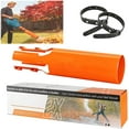 thumbnail image 1 of Leaf Blower Air Booster, High-Velocity Air Booster for Gas/Electric for 2–4 Inch Blower Tubes, Leaf Blower Nozzle Attachment, Boosts Wind Speed, Yard Snow Lawn Driveway Cleanup(1pcs,Orange), 1 of 7