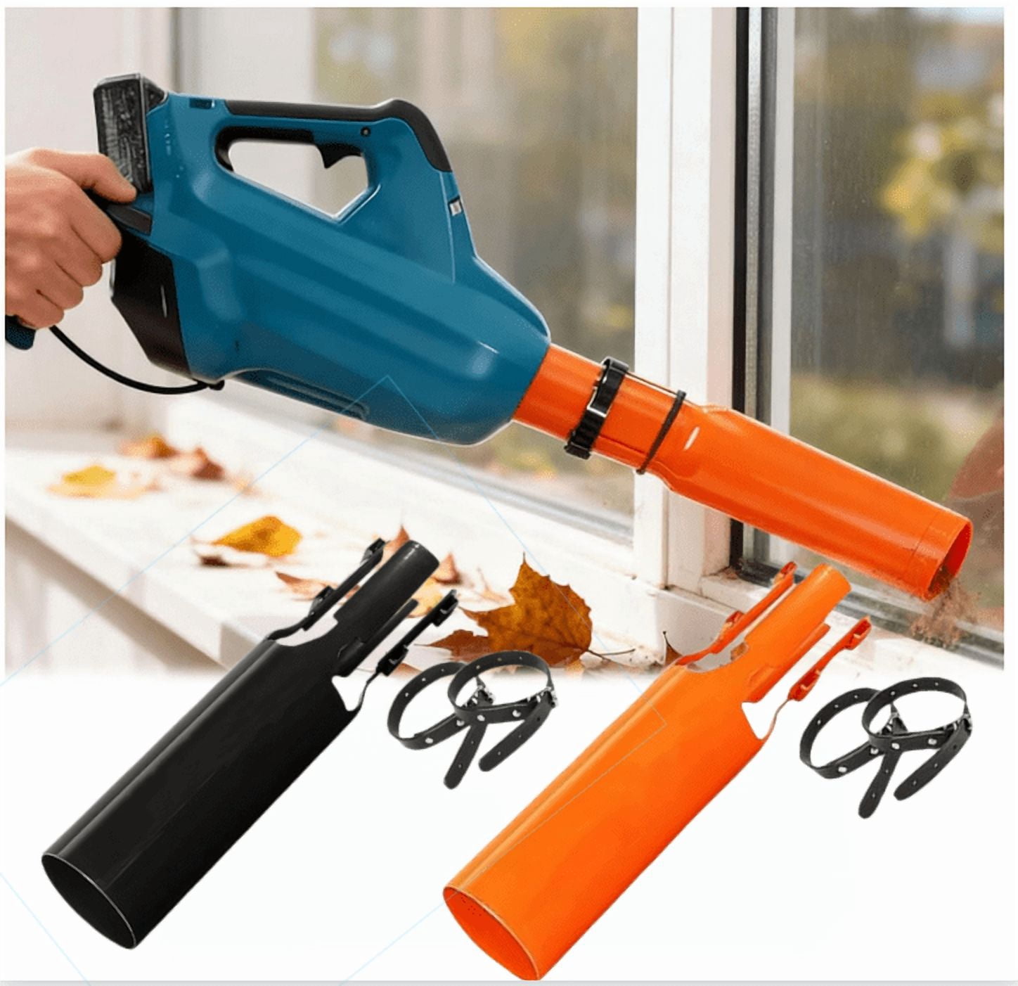 Leaf Blower Air Booster, Leaf Blower Nozzle Attachment, High-Speed ...