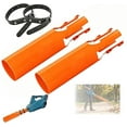 thumbnail image 1 of Leaf Blower Air Booster Nozzle, Snow Blower Air Booster, Airflow Leafs Blower Airs Booster, Leaf Blower 2X Blower Attachment, Cyclone Leafs Blower Attachment, Suitable for Patios(2pcs,Orange), 1 of 7