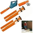 thumbnail image 1 of Leaf Blower Air Booster - Turbo Booster Leaf Blower Attachment Designed Based on Venturi Effect, The 2nd Gen Airflow Amplifier - Doubling up The Amount of Air of Your Leaf Blowers(2pcs,Orange), 1 of 7