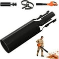 thumbnail image 1 of Leaf Blower Air Booster, Universal Leaf Blower Nozzle Attachment, Cordless Leaf Force Air Booster for 2–4 Inch Blower Tubes, Easy to Install Airflow Accelerator, Yard Cleanup Artifact (Black), 1 of 7