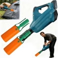 thumbnail image 1 of Leaf Blower Air Booster, Universal Leaf Blower Nozzle Attachment, Cordless Leaf Force Air Booster for Blower Tubes, Easy to Install Airflow Accelerator, Yard Cleanup Artifact, Detachable, 1 of 6