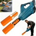 thumbnail image 1 of Leaf Blower Air Booster, Universal Leaf Blower Nozzle Attachment, Cordless Leaf Force Air Booster for Blower Tubes, Easy to Install Airflow Accelerator, Yard Cleanup Artifact, Detachable, 1 of 6