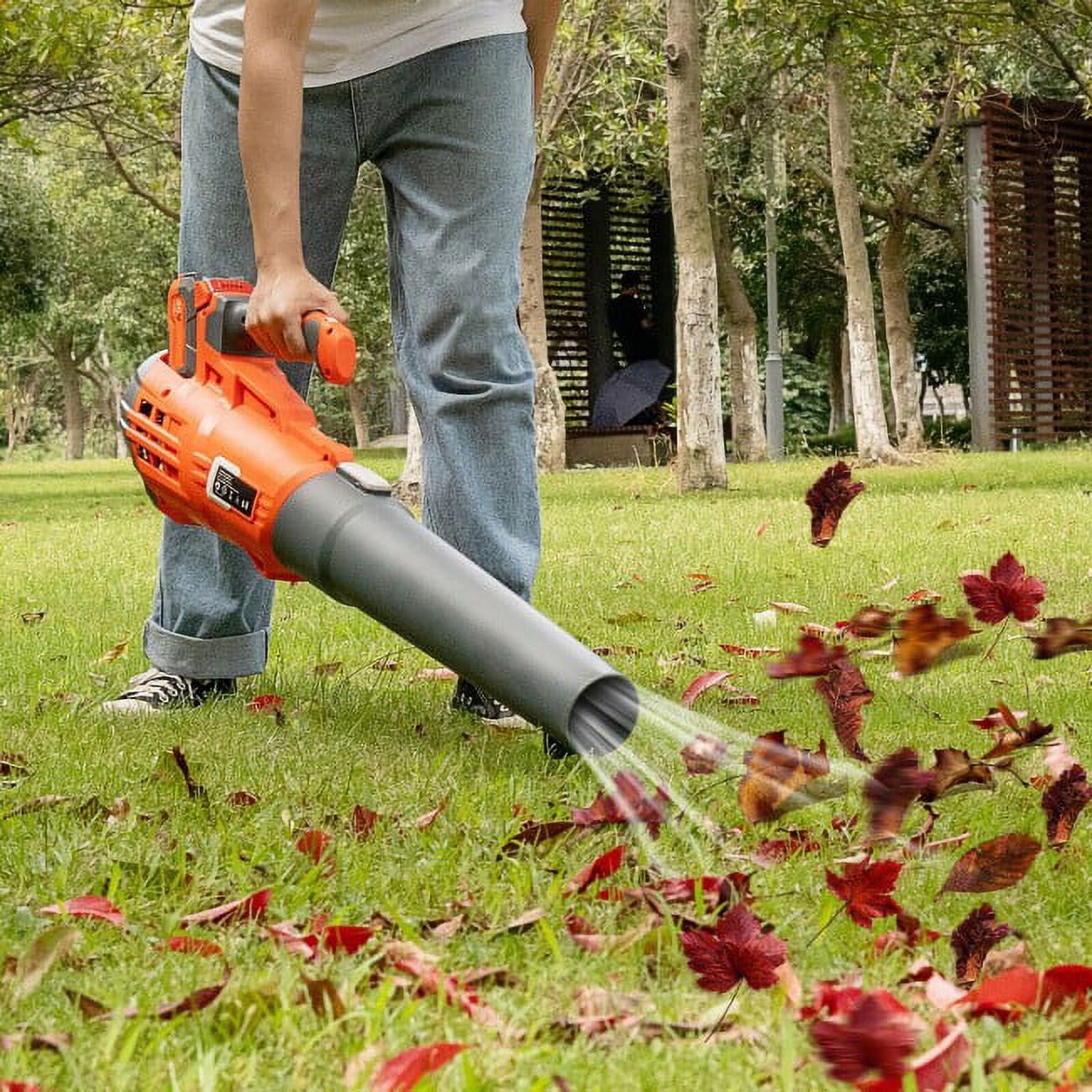 Leaf blower cordless with 2024 battery and charger