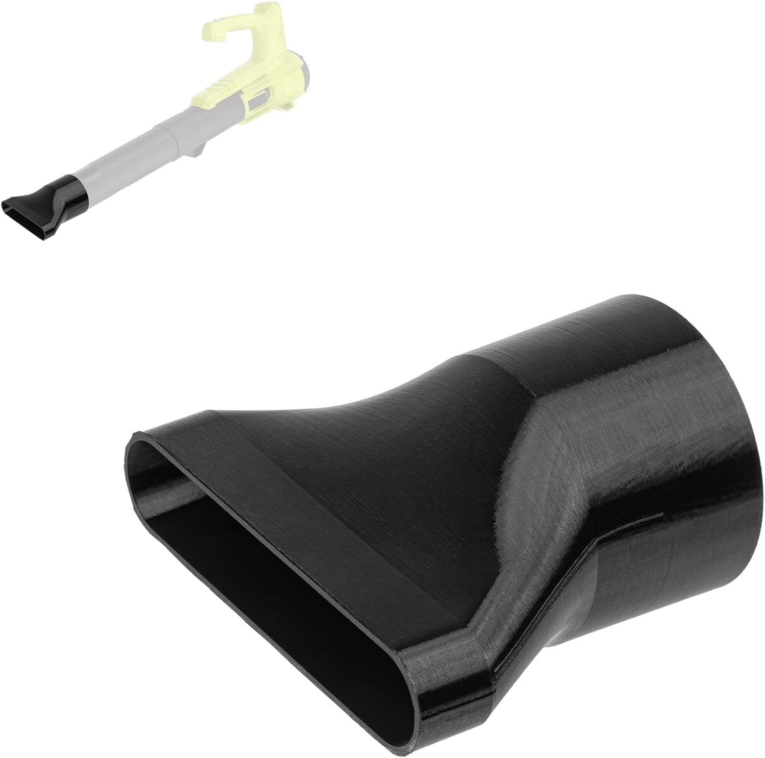Leaf Blower Flat Nozzle for Ryobi P21011, Blower Airflow Attachment, Lawn Debris Concentrator, Outdoor Yard Cleaning Accessory