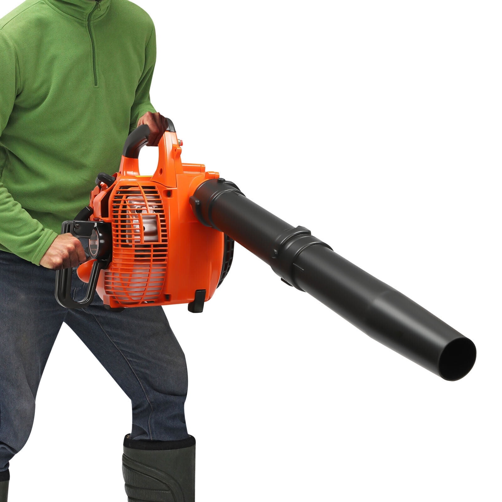 Leaf Blower Gas 2-Stroke Cycle Commercial Heavy Duty Grass Yard Cleanup