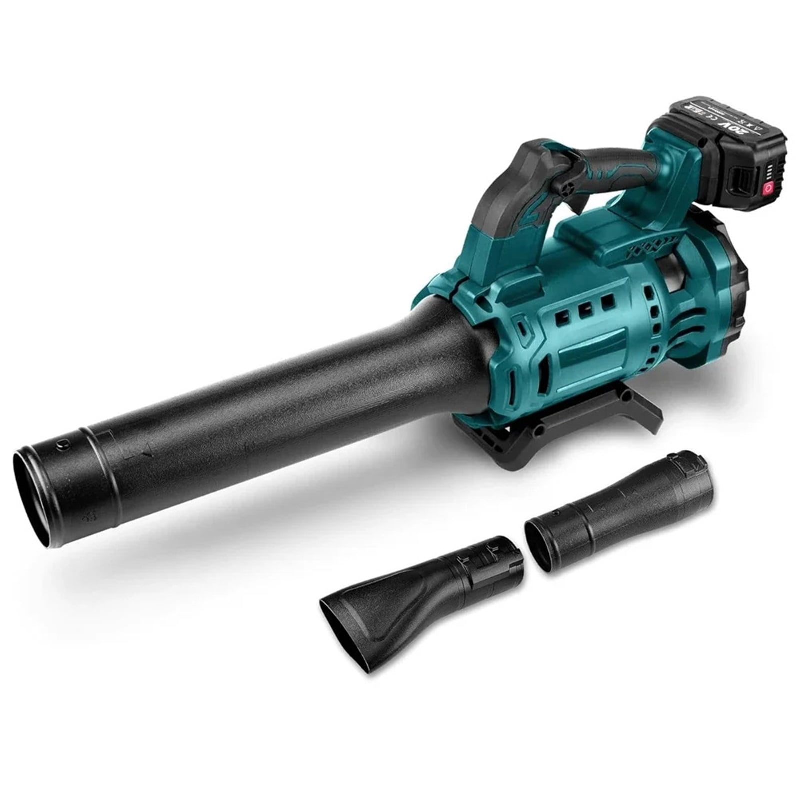 Leaf Blower Powerful Brushless Motor Cordless Air Blower Snow Blower Speed Adjustable For Patio Cleaning Lawn Care ,Easy to Use