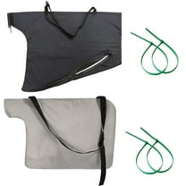 Leaf Blower Replacement Bags 2Pack With For Zipper And Adjustable Strap