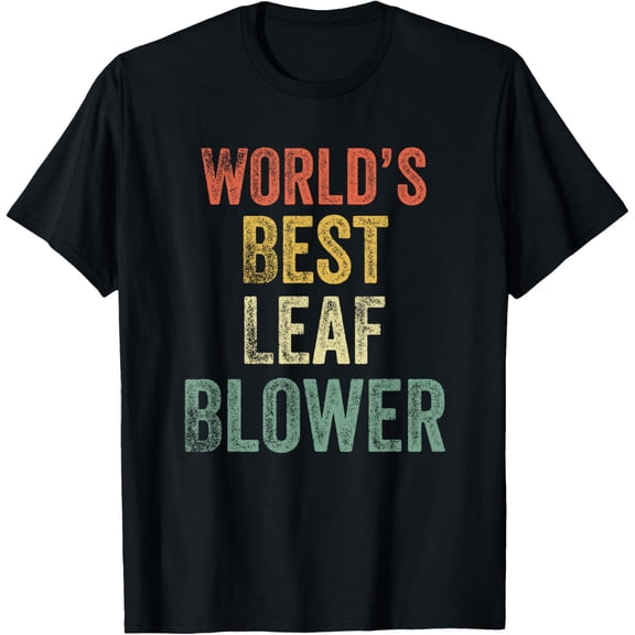 Leaf Blower Shirt Retro Landscaping For Men Funny Yard Work T-Shirt men and women can wear, black, white, gifts
