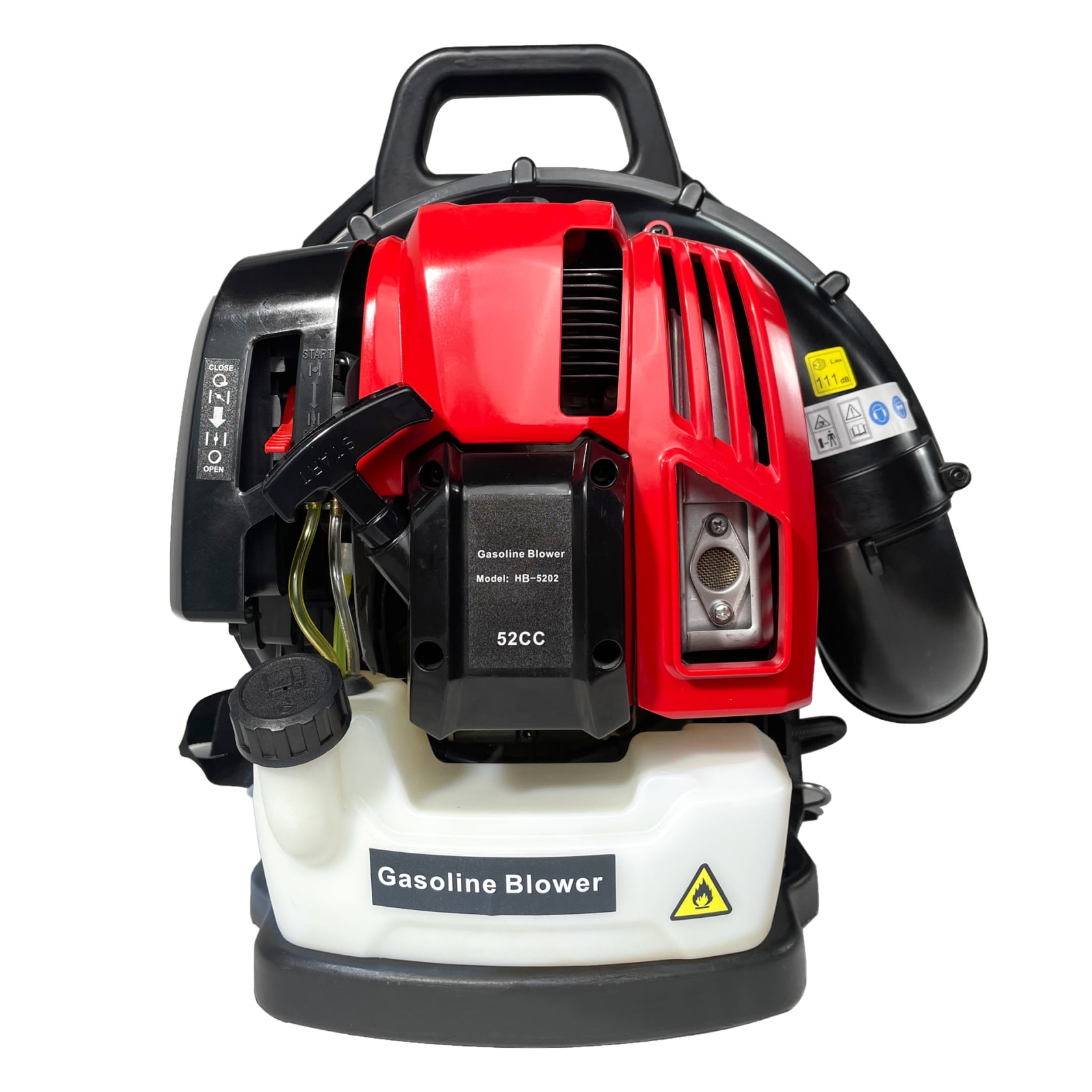 Leaf Blower, Snow Blower, 52CC,530CFM,175MPH ,2 Stroke Air Cooling