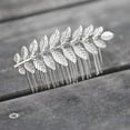 thumbnail image 1 of Leaf Bridal Hair Combs Bride Wedding Hair Accessories Gold Headpiece for Women and Girls, 1 of 7