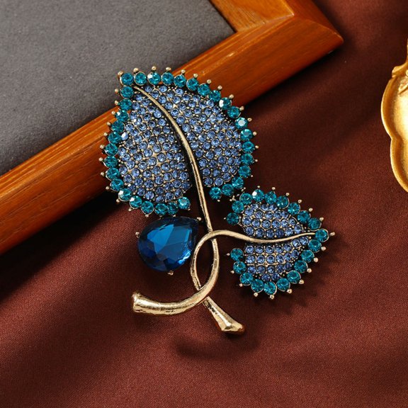 Leaf Brooch Mori Leaf Pin Fashion Versatile Corsage