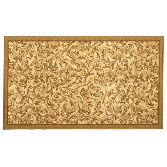 Leaf Filigree Accent Rug