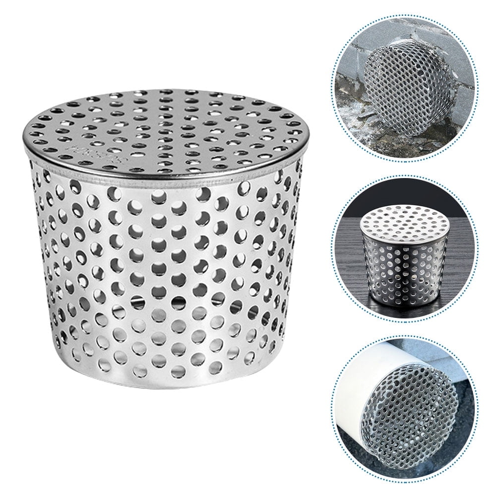 Leaf Filter Gutter Guards,Stainless Steel Gutter Guard and Gutter Protector from Leaves Downspouts Drain Cover and Gutter Guard Strainer for Roof Drainage