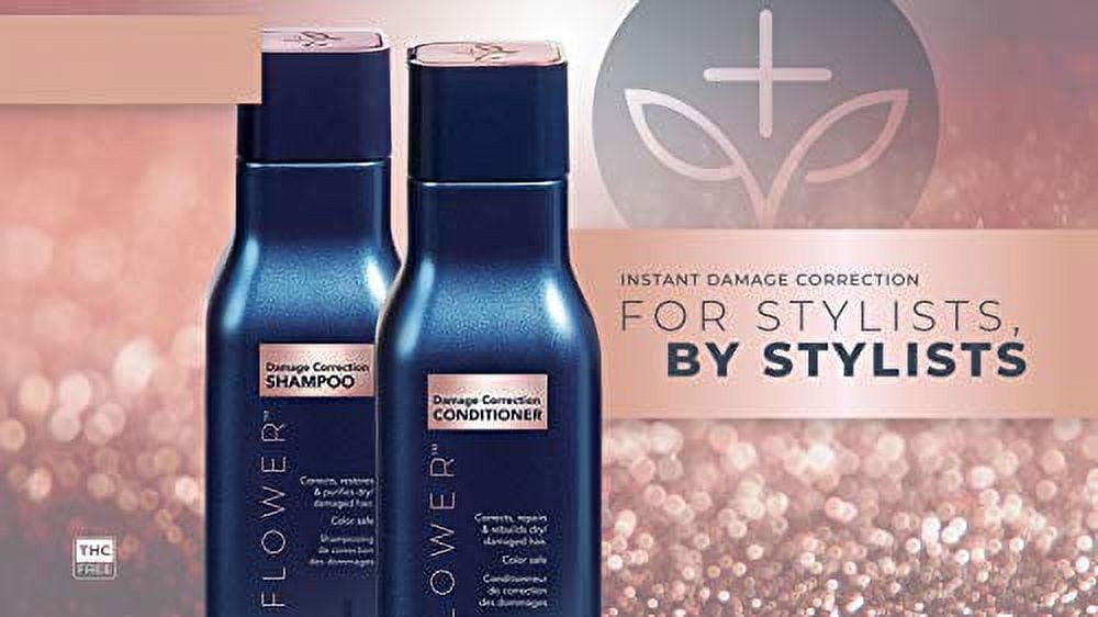 Leaf & Flower Instant Damage Correction Shampoo & Conditioner 12 oz Duo