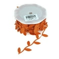 thumbnail image 1 of Leaf Garland Polyester Ribbon, 1/4-Inch, 10 Yards, 1 of 1