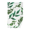 thumbnail image 1 of Leaf Green Leaves Cotton Face Towels Soft Hand Towel Absorbent Bathroom Towel for Kitchen Hotel Decoration, 1 of 7