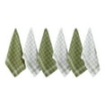 thumbnail image 1 of Leaf Green Waffle Weave Dishtowel (Set of 6), 1 of 8