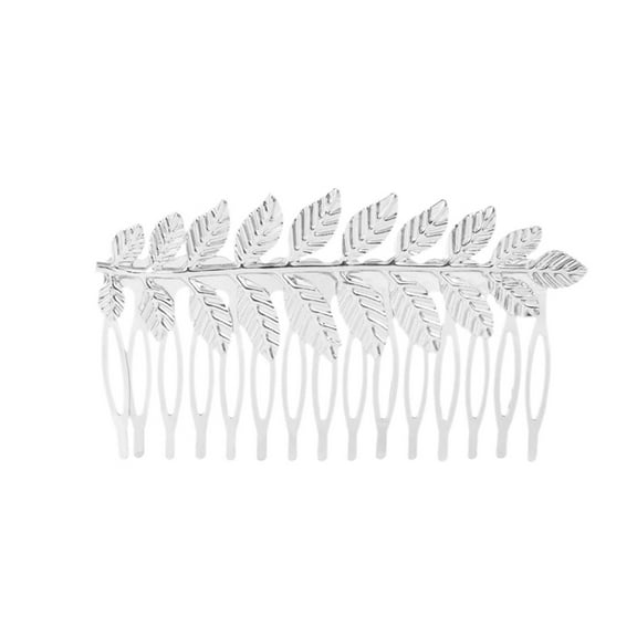 Leaf Hair Comb Bridal Hair Accessories Gold Wedding Headpieces Boho Greek Hair Clip Decorative Side Comb for Bride Bridesmaids Party Daily